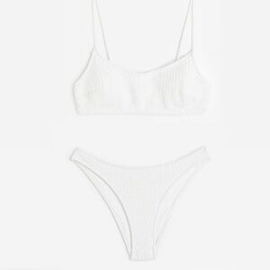 White H&M bikini size 6